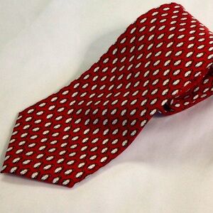 Tommy Hilfiger silk necktie. Penguins.